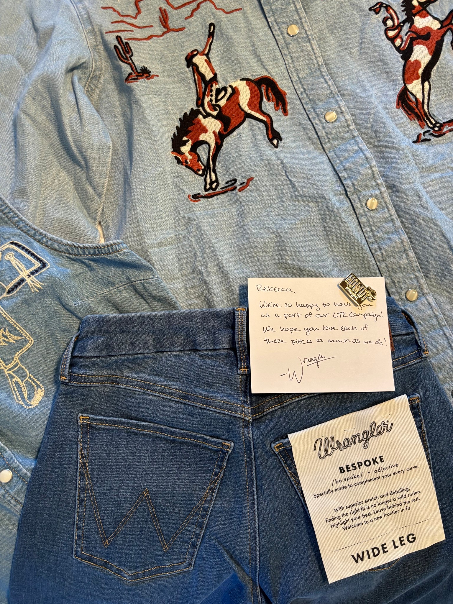 Beyond grateful @Wrangler 😭🥹

#LTKFestival #LTKMothersDay #LTKootd