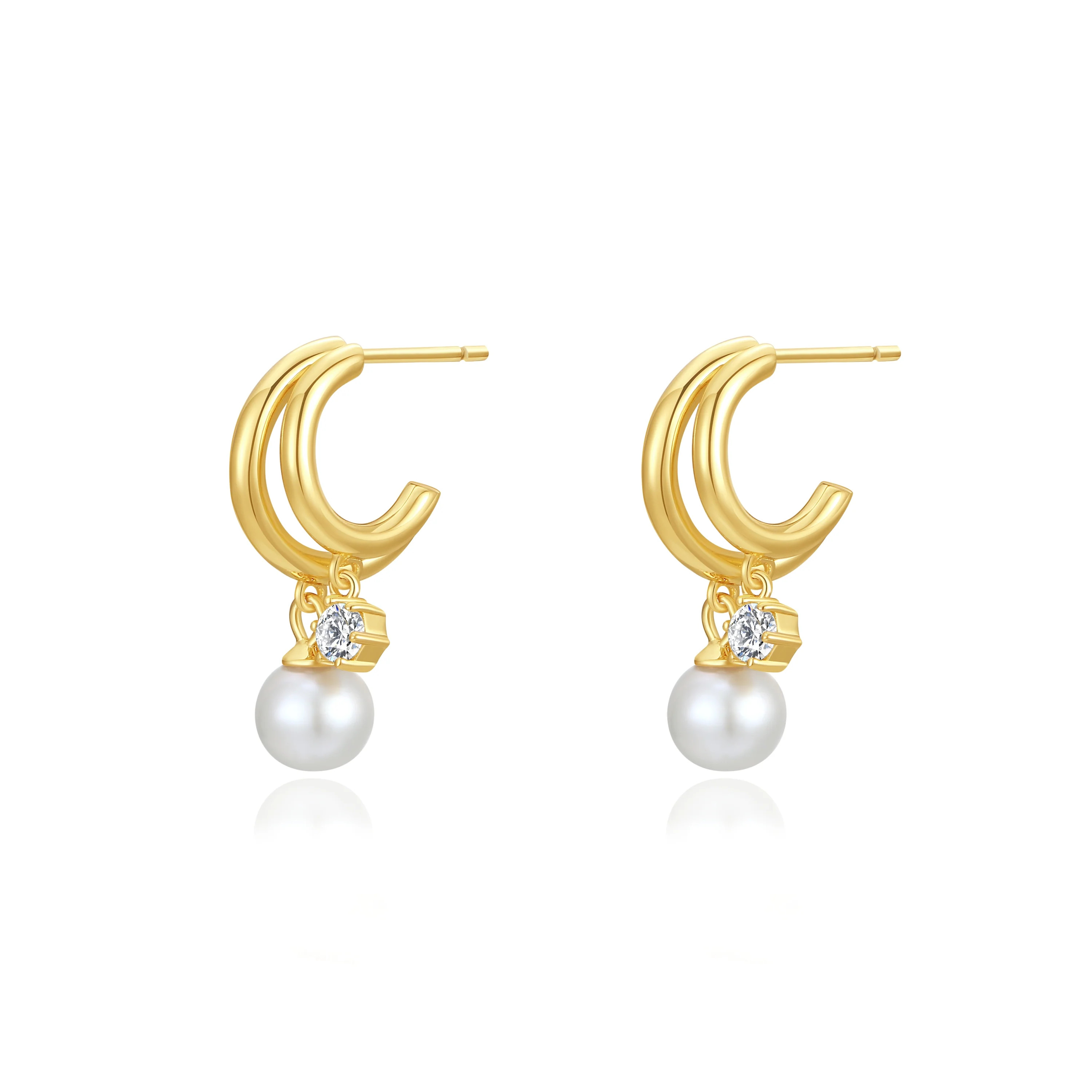 「Allure」 Freshwater Pearl Earrings | Suihe Jewelry