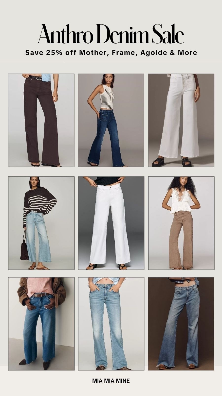 Anthropologie denim sale! Save 25% off my favorite jeans from mother and frame! Wear a 23/24!

#LTKSeasonal #LTKOver40 #LTKSaleAlert
