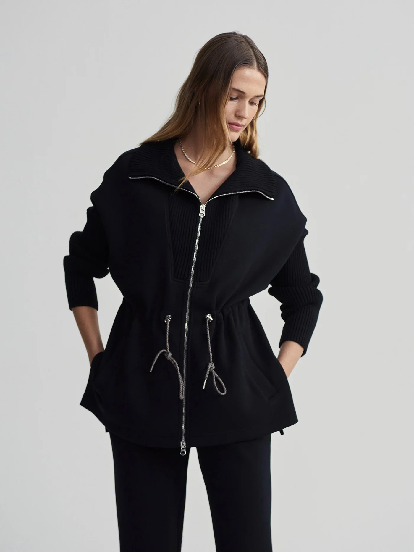 Palen Longline Zip-Through Sweat | Varley US