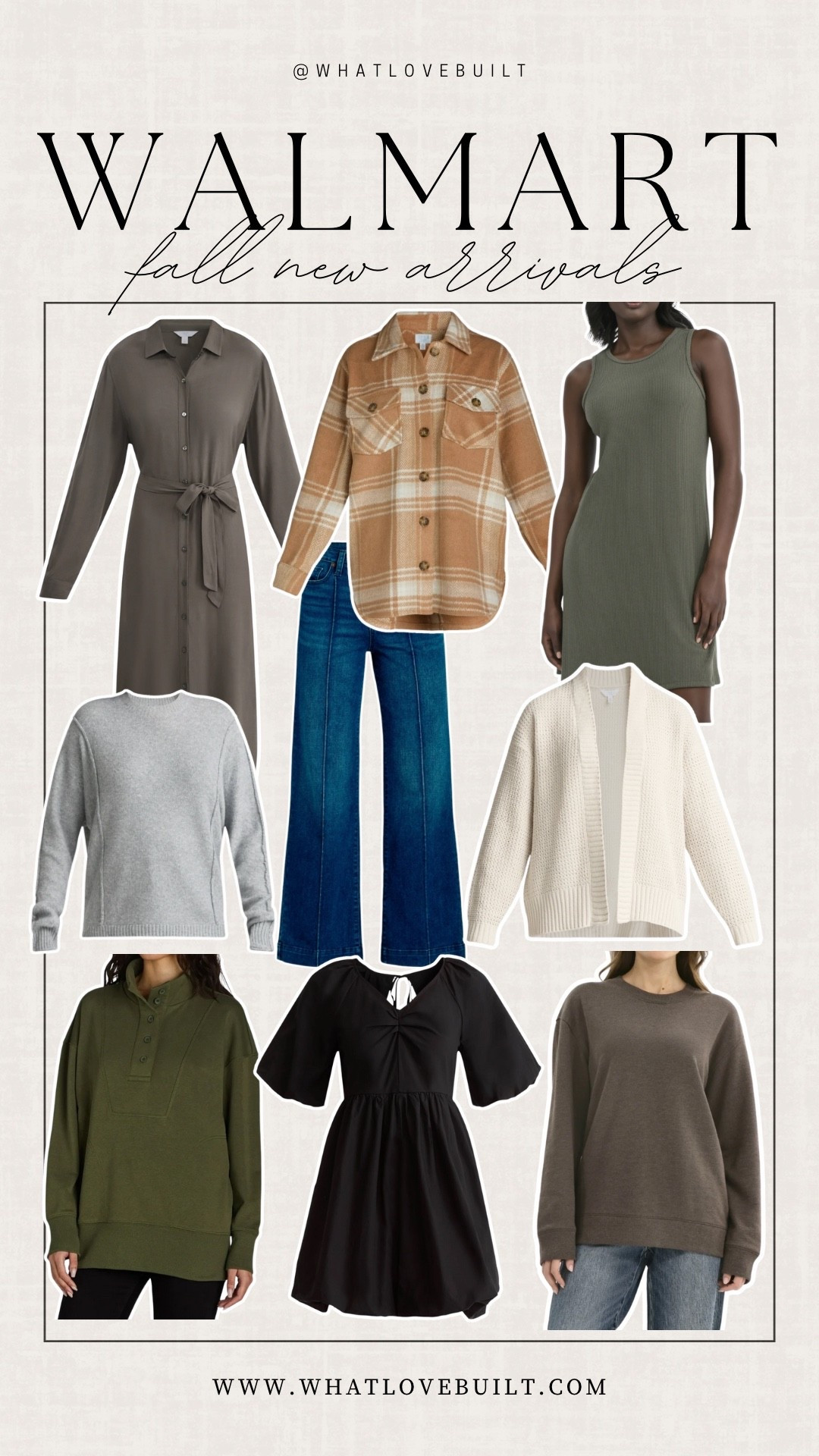 Walmart Women’s Clothing New Arrivals for Fall 

#walmart #womensclothing #fall #dress #sweatshirt #matchingset #sweater 

#LTKFindsUnder50 #LTKStyleTip #LTKSeasonal