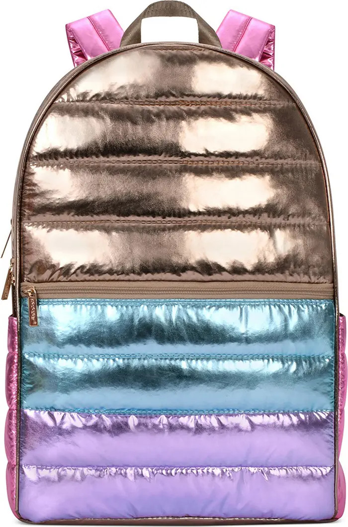 Kids' Icy Color Puffy Quilted Backpack | Nordstrom