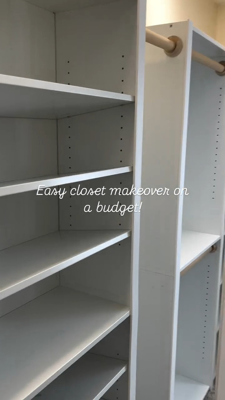 ✨ Easy DIY closet makeover ✨ if you have a closet that isn’t very deep or you have a small or narrow closet these bookcases worked great and are cheap - and no they aren’t from ikea!
👉🏼 Comment LINK and I’ll send you materials used right to your DM

Think you would make these?

#diy #closetorganization #closetideas #closetdesign #closetmakeover #tipsandtricks #organization #closetmakeover