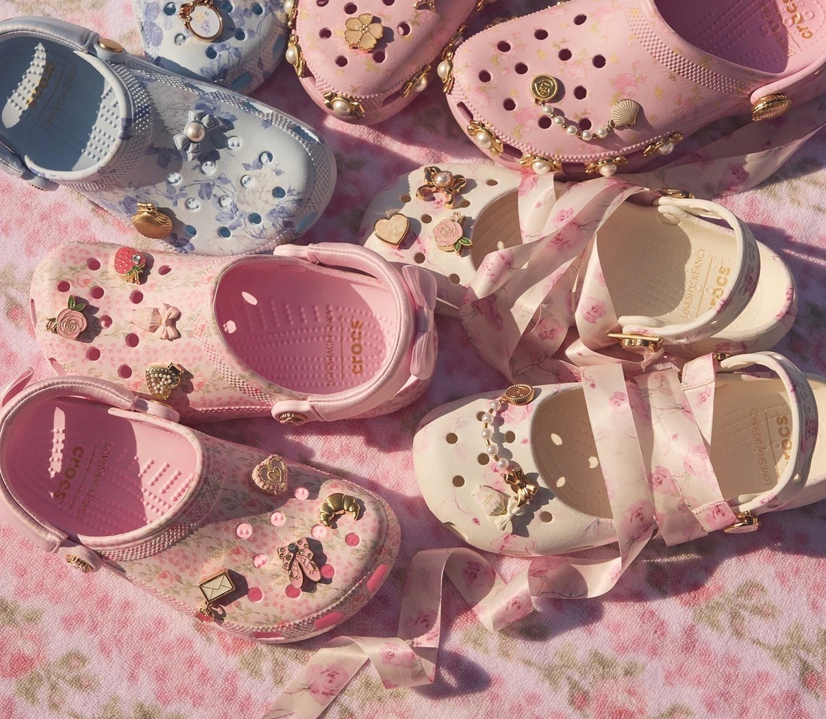 LoveShackFancy crocs!