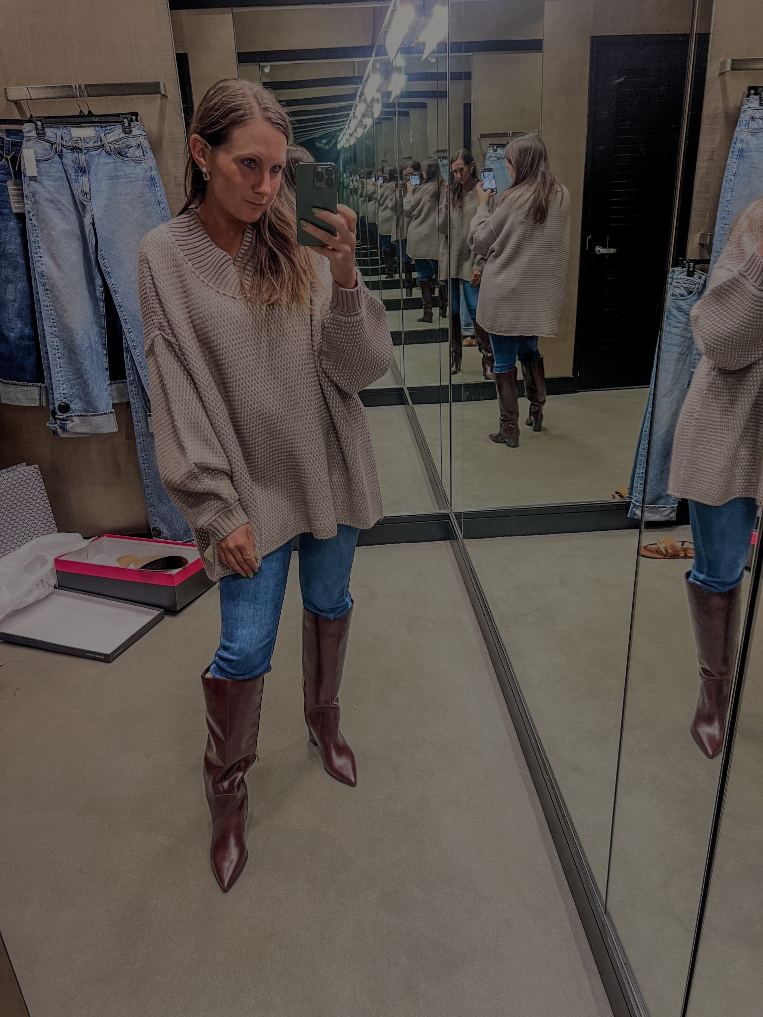 
This year Nordstrom Anniversay, I found fall staple pieces for a capsule wardrobe, knee high boots, business casual work wear.

I bought the open edit tank,  Ralph Lauren Tweed Coat, Vinca Camuto Brown Knee Hogh Boot with pointy toe and heel,  striped crewneck that is giving coastal grandmother vibe, some athletic pieces from free people like the $19 viral shorts,

If I were to add a few the Levi barn coat, western boot, denim under $75, and striped sweater 

#LTKActive #LTKPetite #LTKU