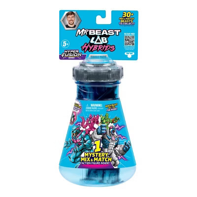 MrBeast Lab Hybrids CDU Action Figure: 10 Points Articulation, Science Fiction Theme, Plastic Material | Target