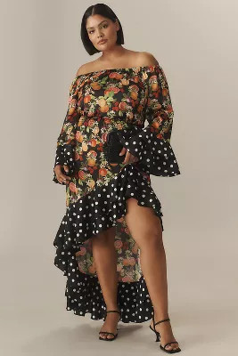 Show Me Your Mumu Plus Dream High-Low Maxi Dress | Anthropologie (US)