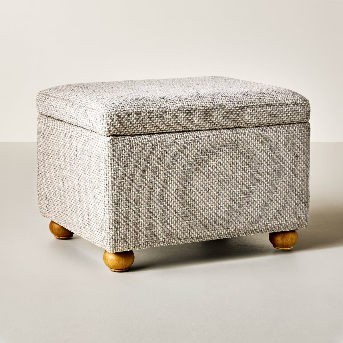 Upholstered Storage Ottoman - Hearth & Hand™ with Magnolia | Target