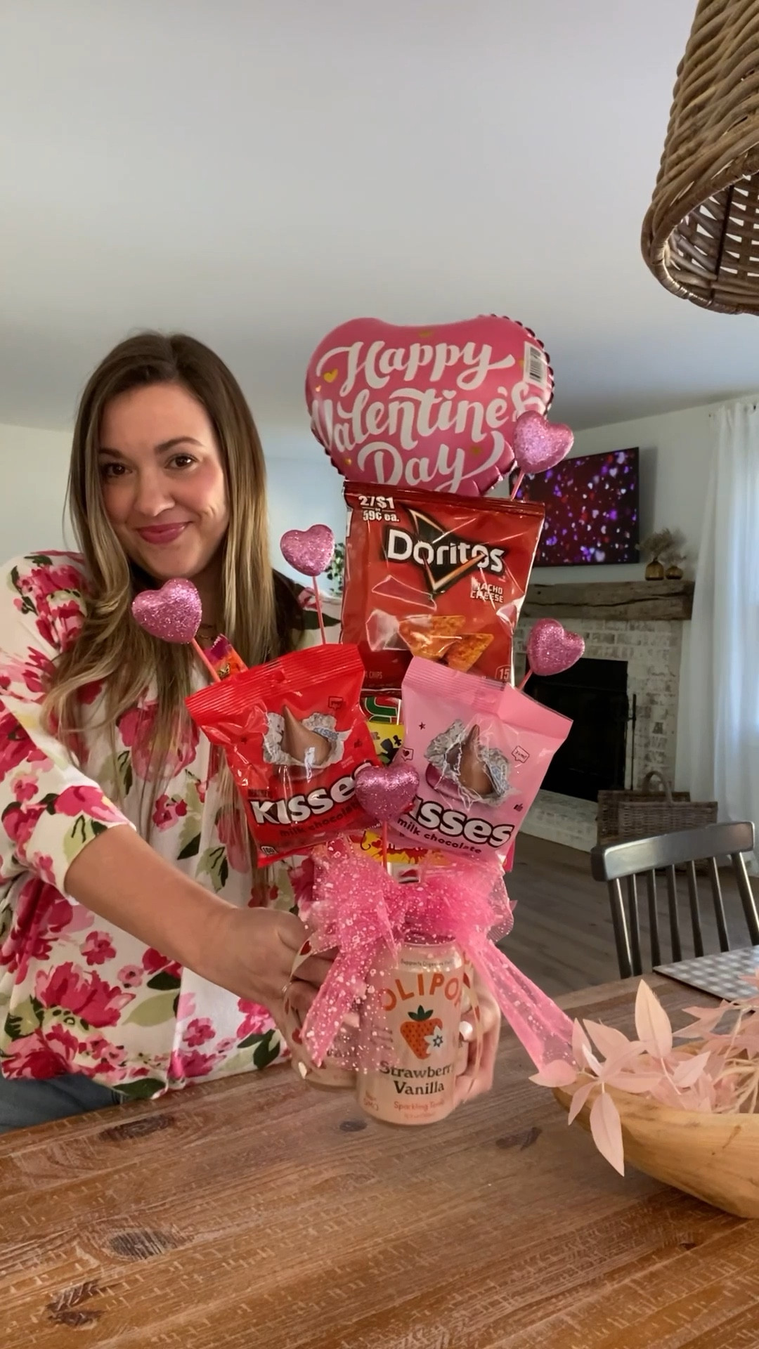 This Valentine’s Day treat bouquet is the perfect Valentine for anyone! Customize this Valentine candy bouquet with your sweetie’s favorite treats, add a balloon, some picks, and ribbon. Super simple! Great for your kids, friends, teachers, spouses! 💖💞💗💘

#LTKWatchNow #LTKSeasonal #LTKFamily