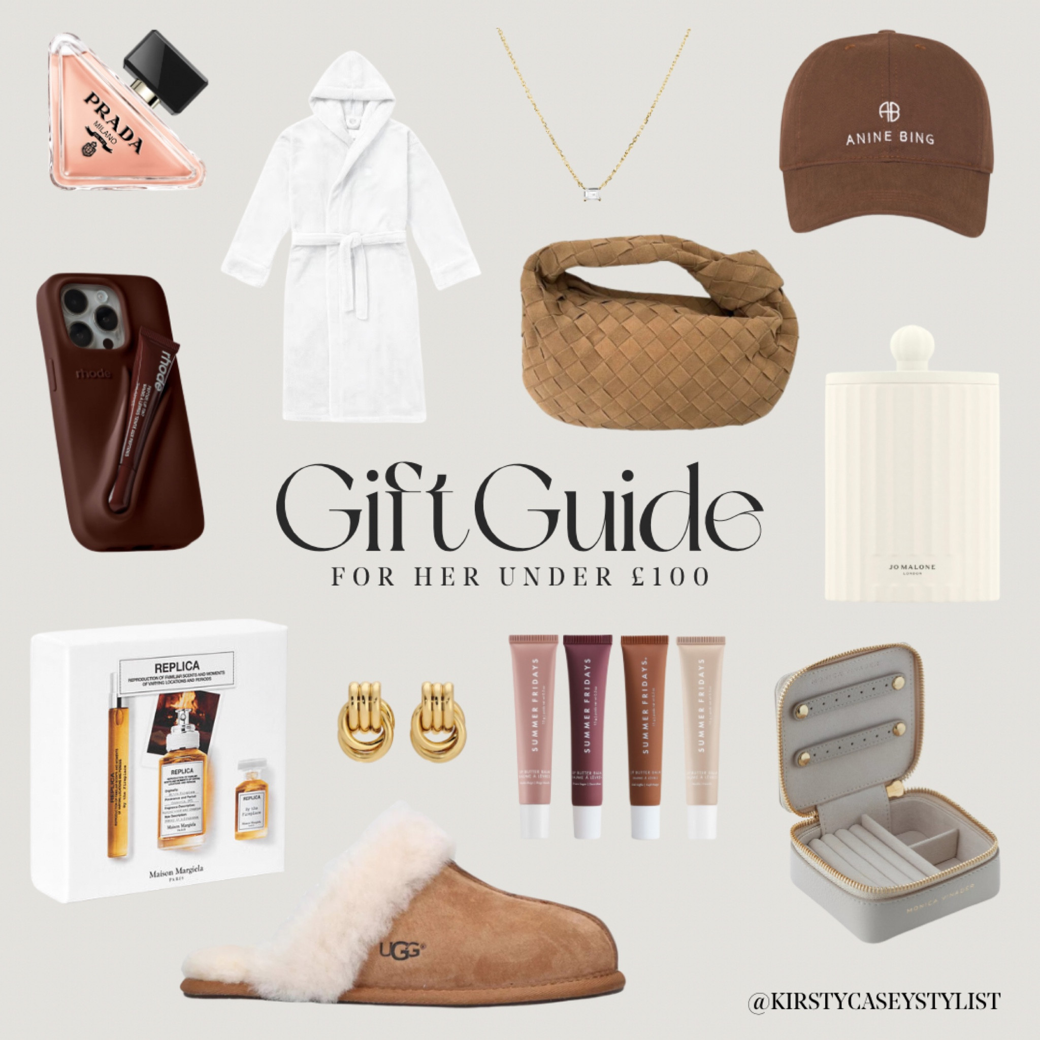 Stocking filler ideas for her! Your go to gift guide for all things under £100 🫶🏼 

Bag is Grey and Blush on Instagram

#LTKbeauty #LTKgiftguide #LTKluxury