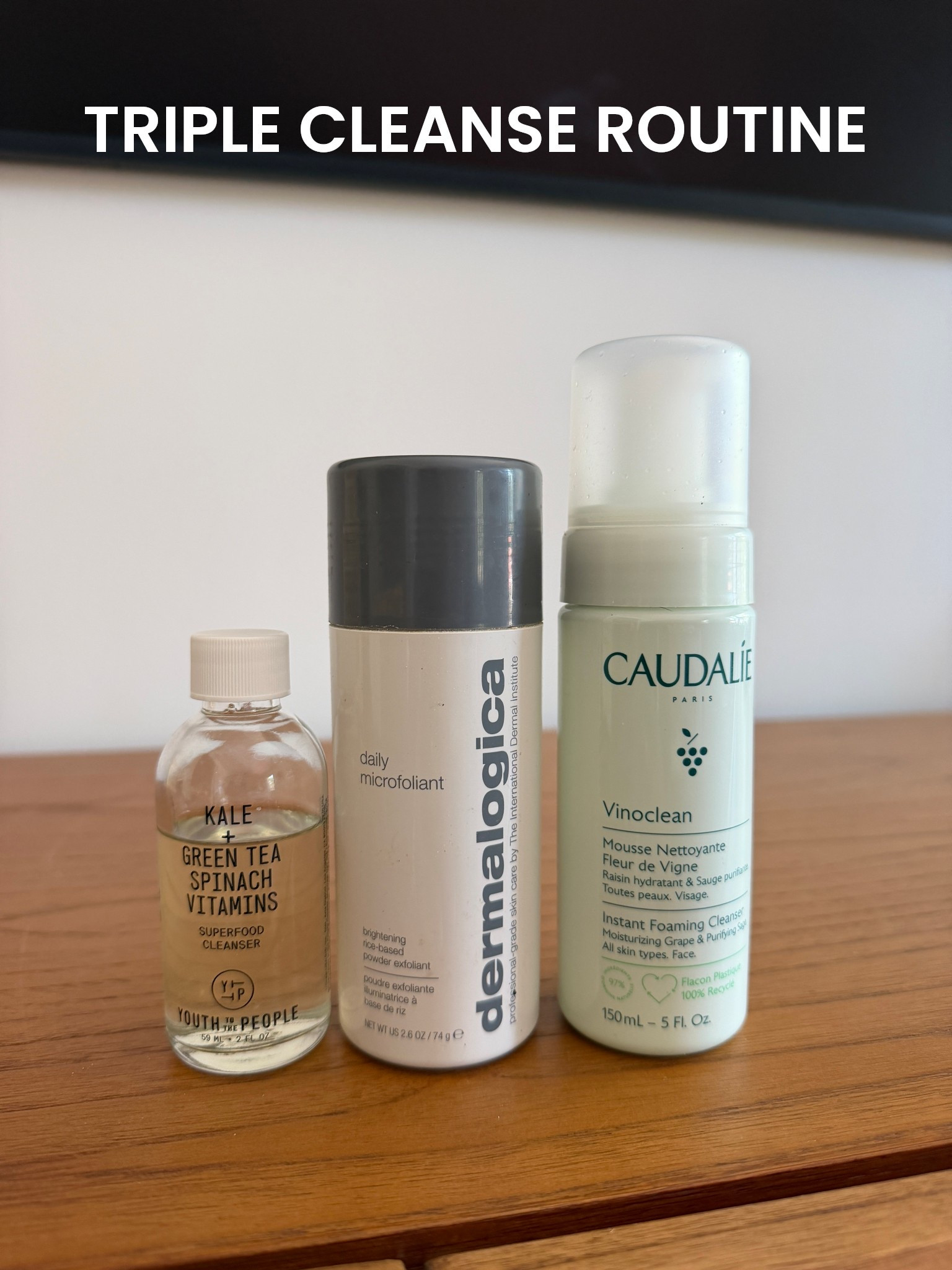 My makeup removal triple cleanse nightly routine 

#LTKselfcare #LTKBeauty #LTKSaleAlert