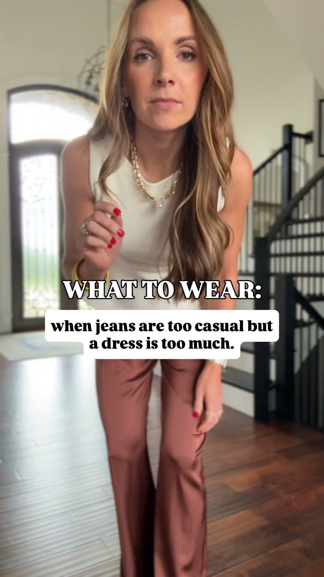 @abercrombie satin pants are the perfect inbetween piece for holiday- easy to dress up, dress down or wear when you don’t know what to wear! I’m in a small tall

#LTKootd #LTKgrwm #LTKSeasonal