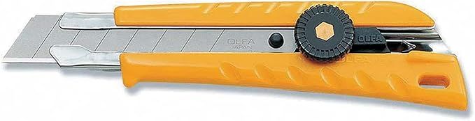 OLFA 18mm Heavy-Duty Utility Knife (L-1) - Multi-Purpose Custom Cutting Depth Utility Knife w/ Er... | Amazon (US)