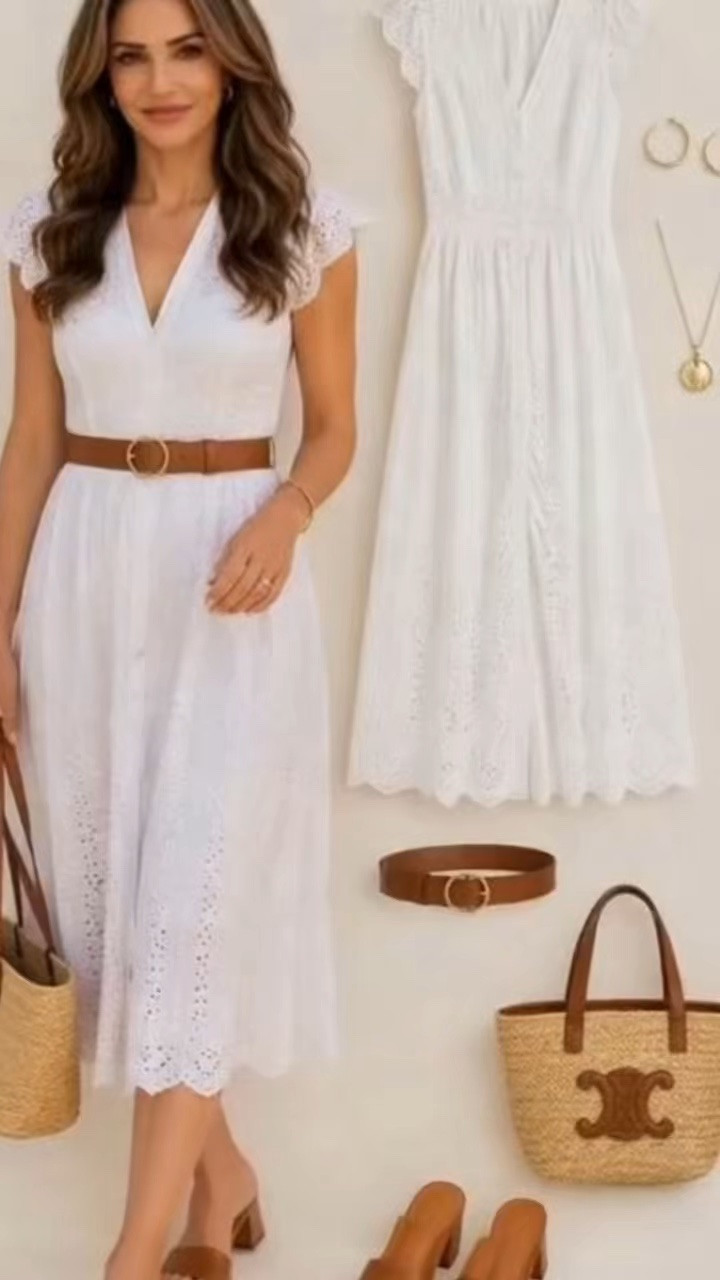 Clean, feminine, and effortlessly polished 🤍
This is my go-to spring look when I want to feel put-together without overthinking it. A breezy white dress, warm tan accessories, and soft gold details = timeless every time ✨

Perfect for coffee runs, brunch dates, or those “I want to look cute but easy” days ☕️

Shop this look + my full capsule on LTK 🛍️

#LTKStyle #LTKSpring #LTKOutfits #LTKCapsule #LTKChi