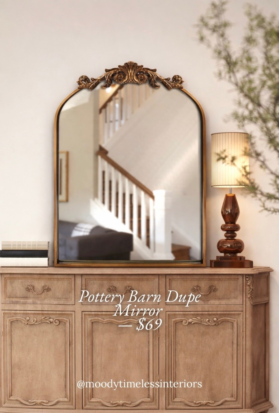 This baroque arched mirror is giving all the drama for under $70 ✨ The ornate gold frame looks straight out of a Pottery Barn catalog — but this one’s on Amazon with free returns. 4.6 stars, 50+ bought last month, and it comes in multiple sizes if you need to go bigger. Perfect over a console, fireplace, or dresser. Linking it in my LTK! 🖤
#LTKfindsunder100 #LTKstyled

#LTKHome