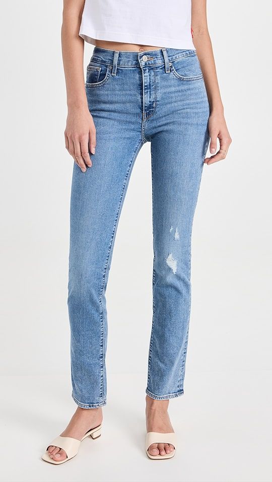 Levi's 724 High Rise Straight Jeans | SHOPBOP | Shopbop