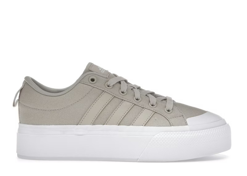 Adidas Bravada 2.0 Platform (Women's) Sneakers in Wonder Beige/Cloud White | StockX