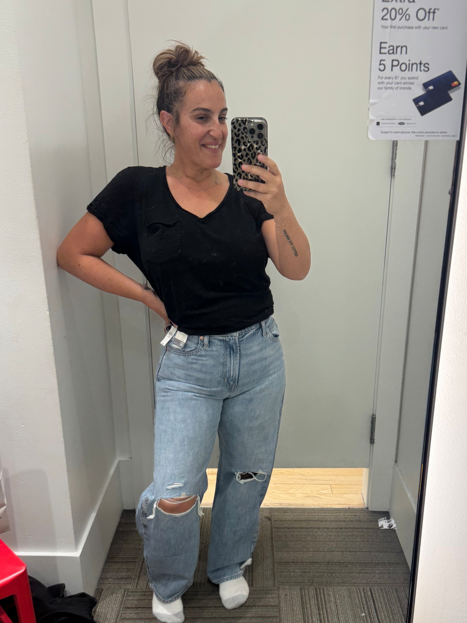 My favorite barrel jeans ever! No stretch but hold the belly in so well. Size up if in between! I’m in a 30. 

#LTKOver40 #LTKStyleTip #LTKFindsUnder100