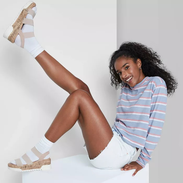 Women's Long Sleeve Boxy T-Shirt - Wild Fable™ | Target