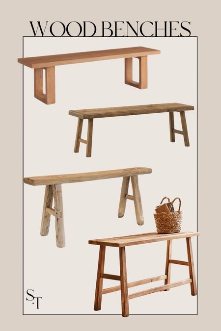 Skinny wood benches


#LTKsalealert #LTKhome