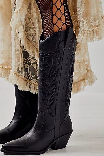 Vegan Acres Tall Western Boots | Free People (Global - UK&FR Excluded)