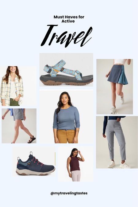Do you have active adventures as part of your vacation plans? These versatile pieces are comfortable and flattering! 

#LTKtravel #LTKSeasonal #LTKfit