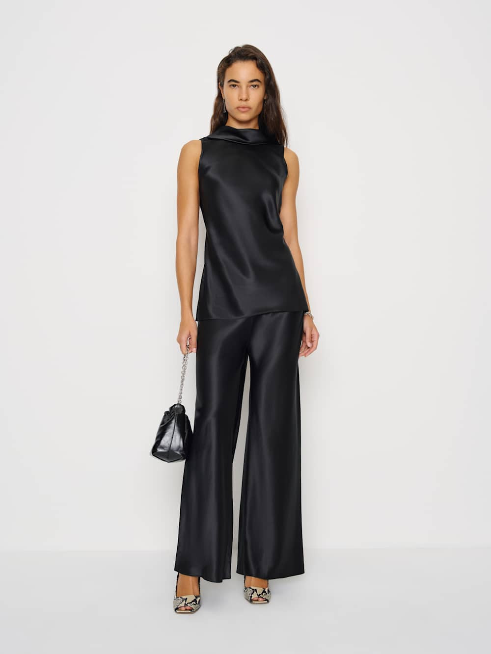 Angela Silk Two Piece | Reformation (Global)