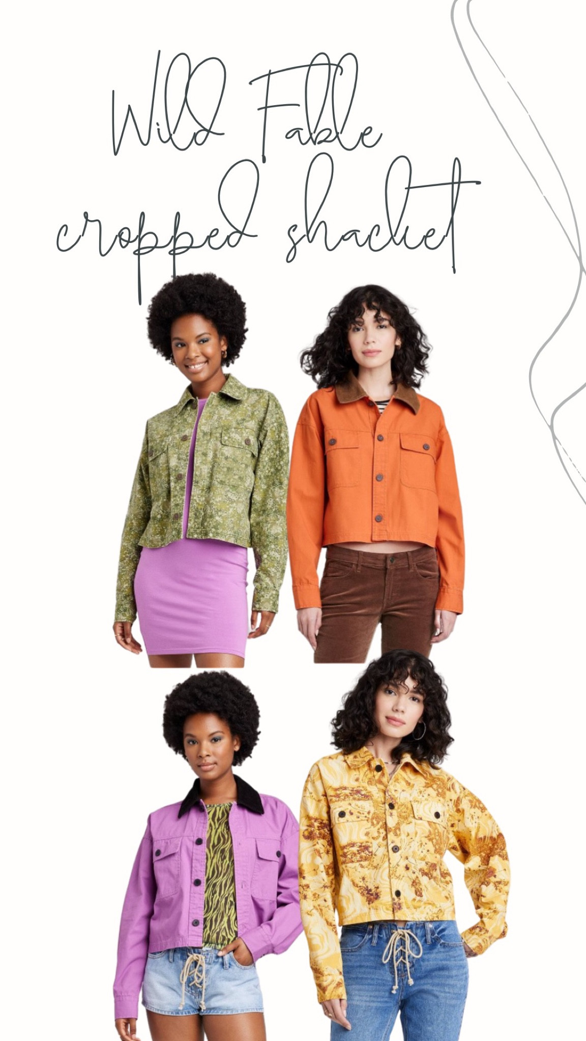 Wild Fable cropped canvas shacket! $35.00

#LTKfit #LTKunder50 #LTKunder100