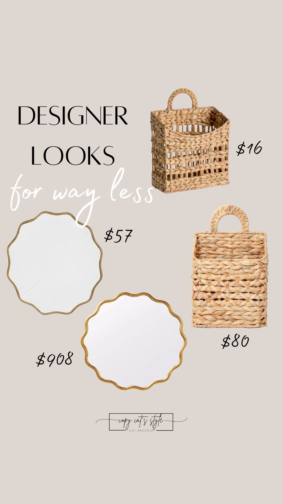 Affordable design home finds. Home decor for less. Affordable mirrors.

#LTKHome #LTKSaleAlert