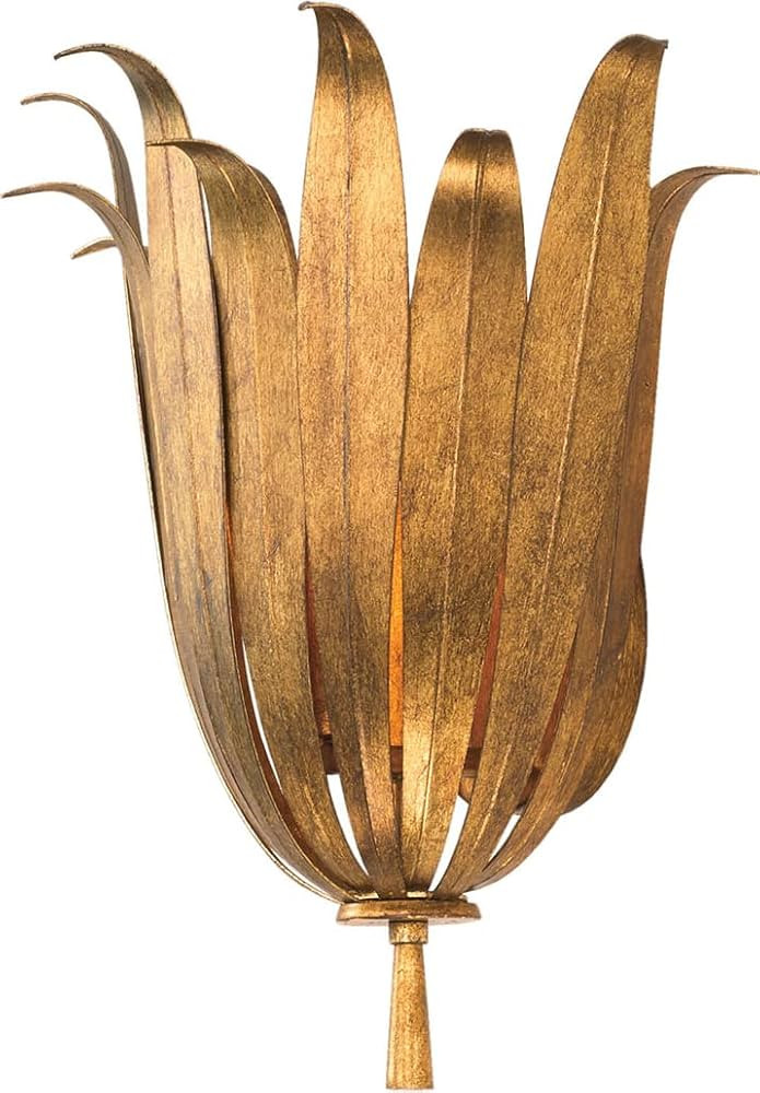 Capital Lighting 649511AG Eden Traditional Bohemian Botanically Inspired Wall Sconce, 1-Light 60 ... | Amazon (US)