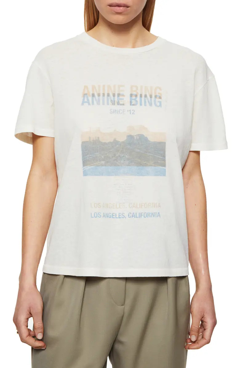 ANINE BING Desert Road Graphic Tee | Nordstrom | Nordstrom