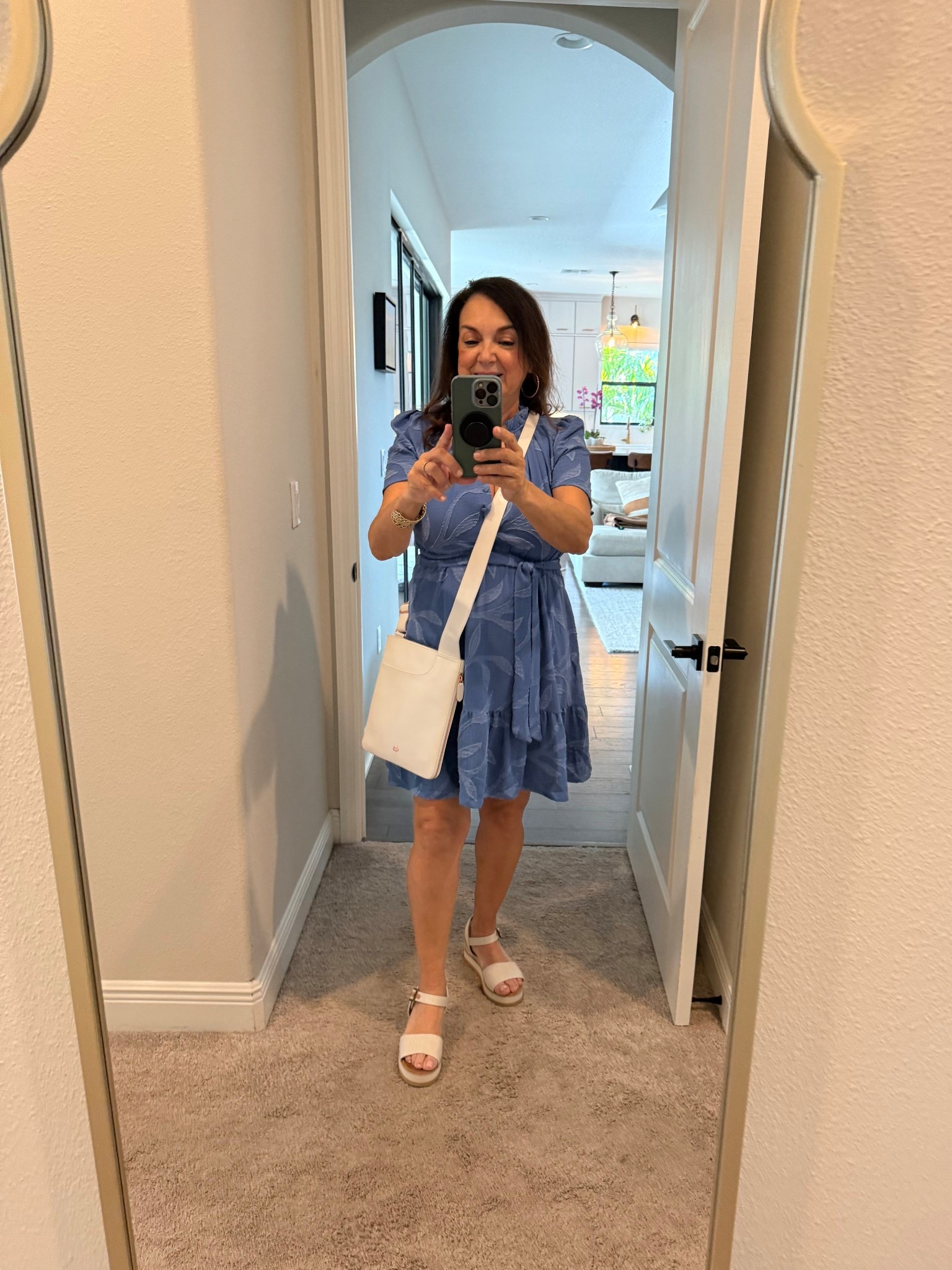 This dress just feels like spring 💙
The color, the fit, the whole vibe… I know I’m going to be reaching for this one a lot. Linked it here for you!

#LTKgrwm #LTKPetite #LTKOver40