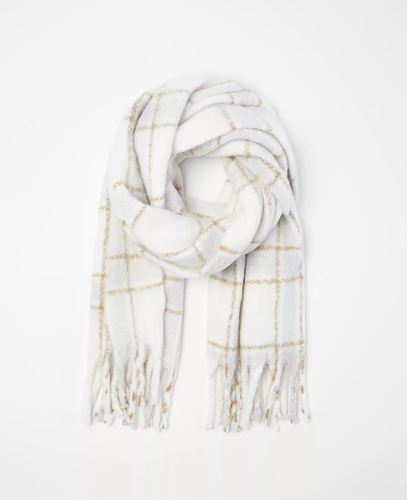 Plaid Blanket Scarf | Ann Taylor (US)
