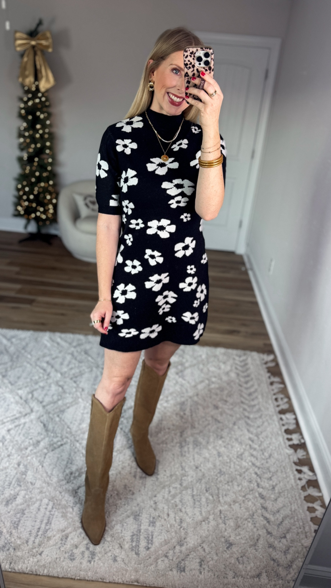 Weekend Walmart Wins try-on
Floral sweater dress- smalll

#LTKootd #LTKFindsUnder50