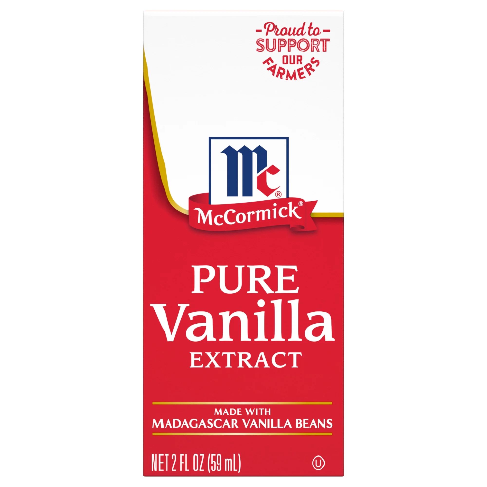 McCormick Pure Vanilla Extract, 2 fl oz Baking Extracts | Walmart (US)