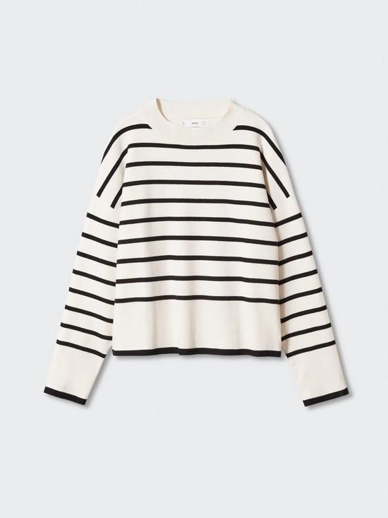 Mango Fine Knit Striped Jumper | Very (UK)