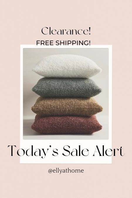 Cozy teddy faux throw pillows on clearance from Pottery Barn with free shipping! Cozy, soft and comfy throw pillows on sale. Perfect for fall and Christmas, winter styling. Home decor accessories. Living room, bedroom, family room. 


#LTKhome #LTKunder50 #LTKsalealert