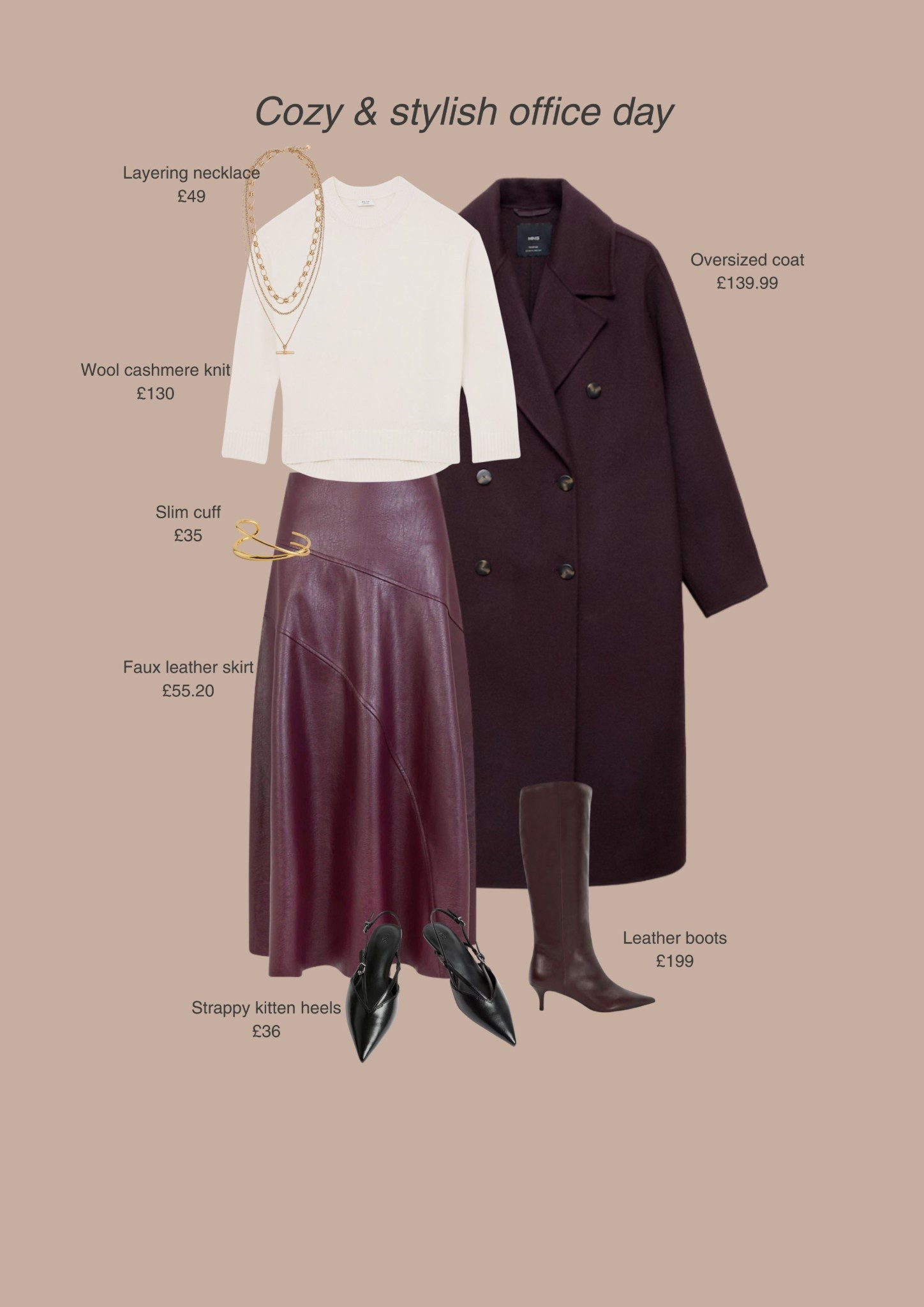 Cozy office look with an oversized slouchy knit

#LTKautumn #LTKuk #LTKwinter