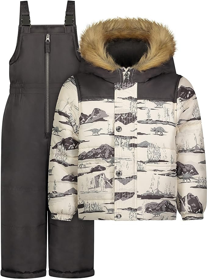 OshKosh B'Gosh boys Ski Jacket and Snowbib Snowsuit Set | Amazon (US)