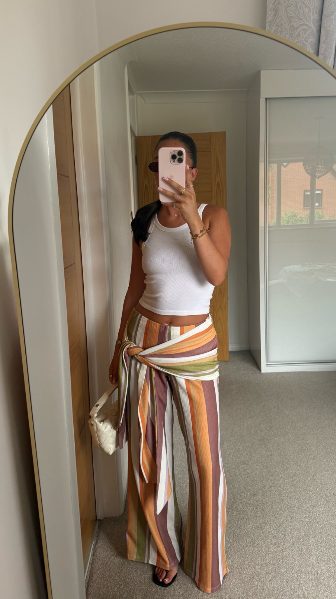 Scarf trouser - stripe - holiday outfit - summer outfit - festival

#LTKsummer #LTKstyletip #LTKfestival