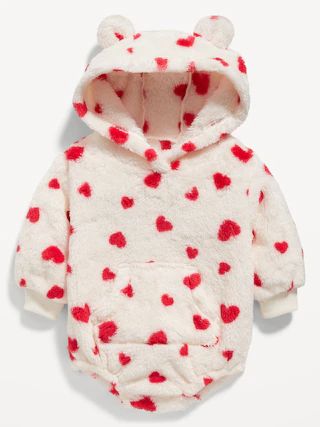Unisex Hooded Critter One-Piece Romper for Baby | Old Navy (US)