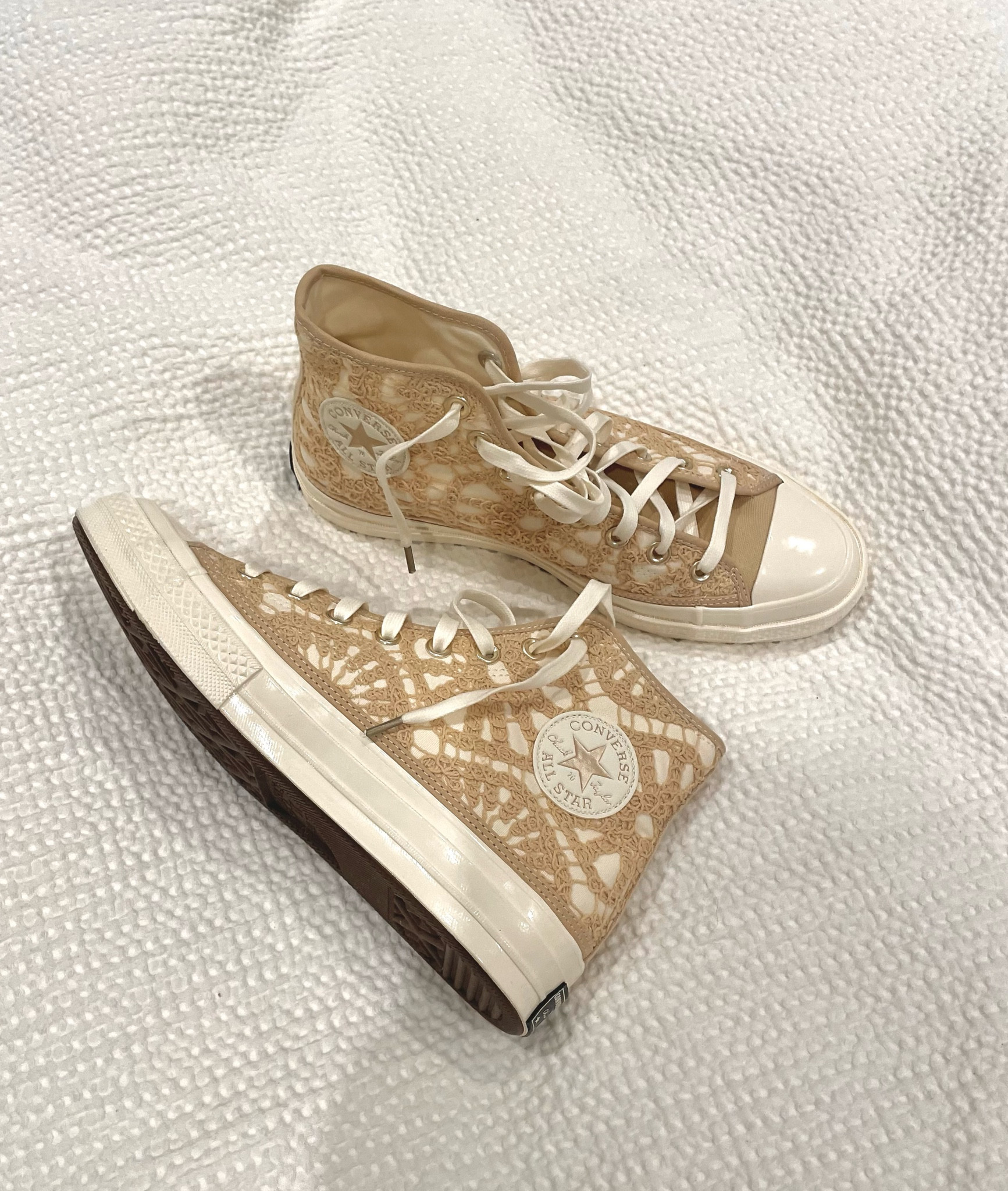 The cutest Chuck Taylor for the neutral girls 🤍🤎🤍 

#LTKstyletip #LTKsalealert #LTKshoecrush