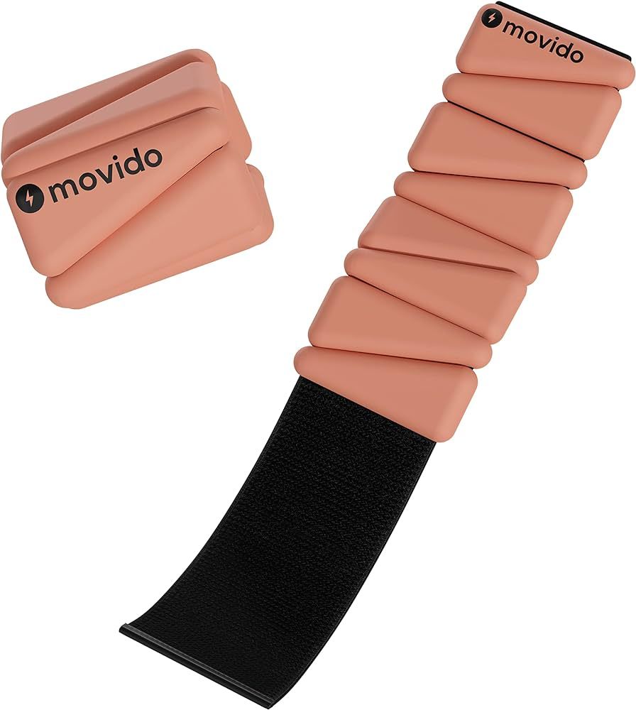 Movido Wrist and Ankle Weights | 1 lb each (2 per set) | Adjustable Workout Weights for Women and... | Amazon (US)