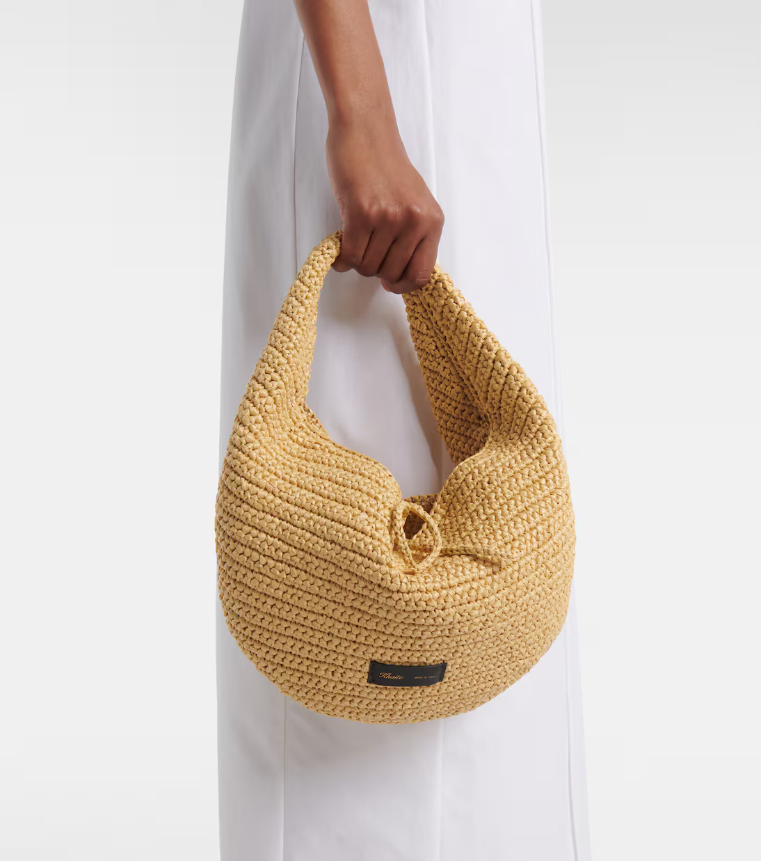 Olivia Medium raffia shoulder bag | Mytheresa (INTL)
