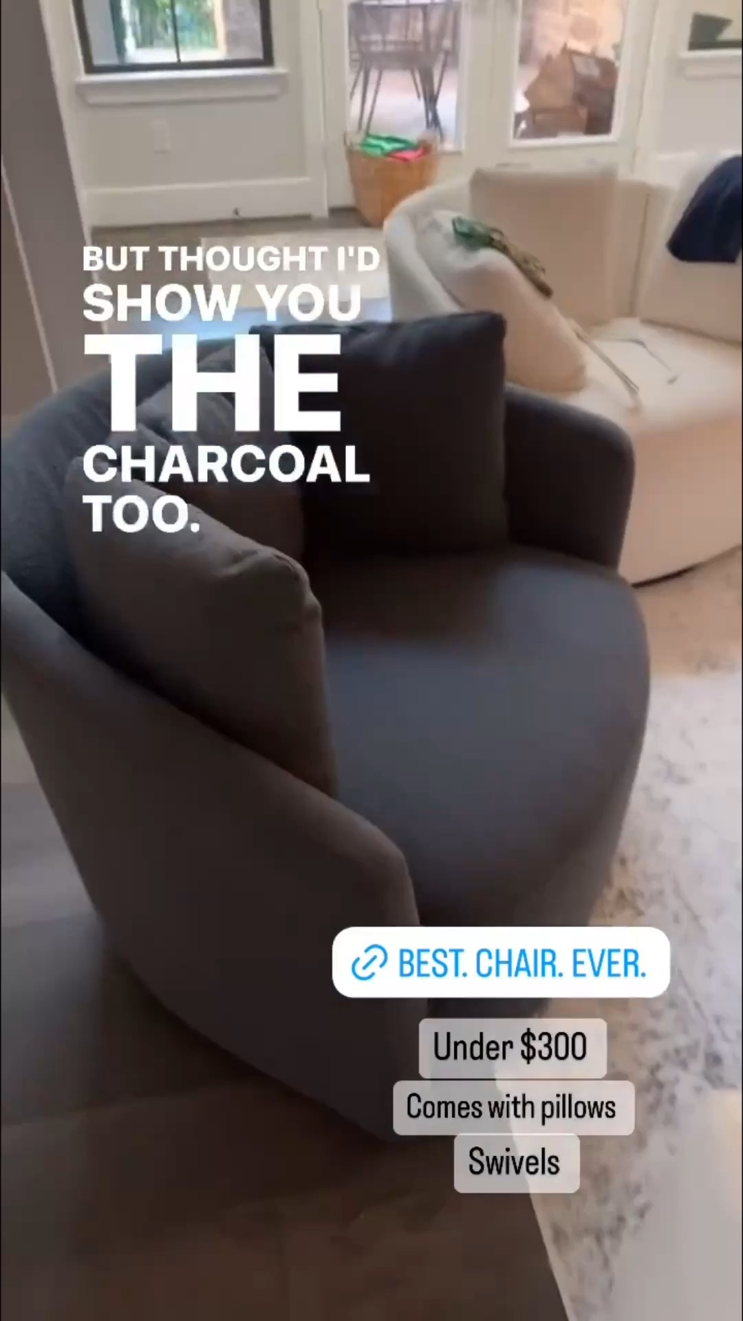The best ever under $300 swivel chair!!