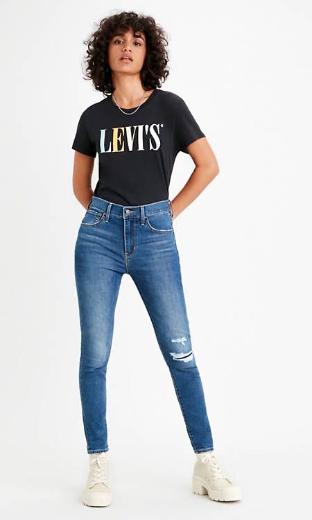 720™ High Rise Super Skinny Ankle Jeans | Levi's (UK)