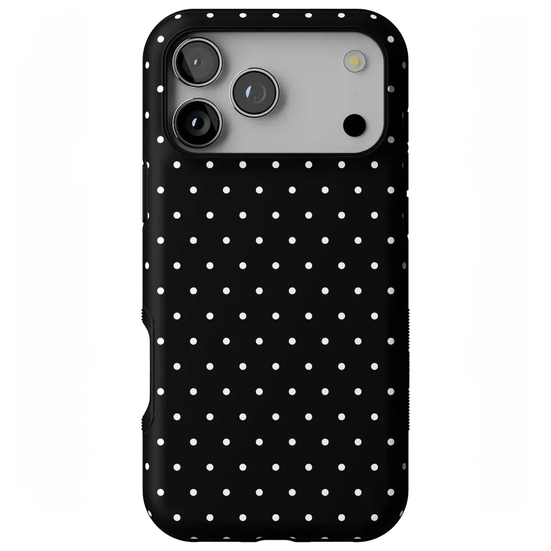On the Dot   Black Polka Dot Case | CASELY