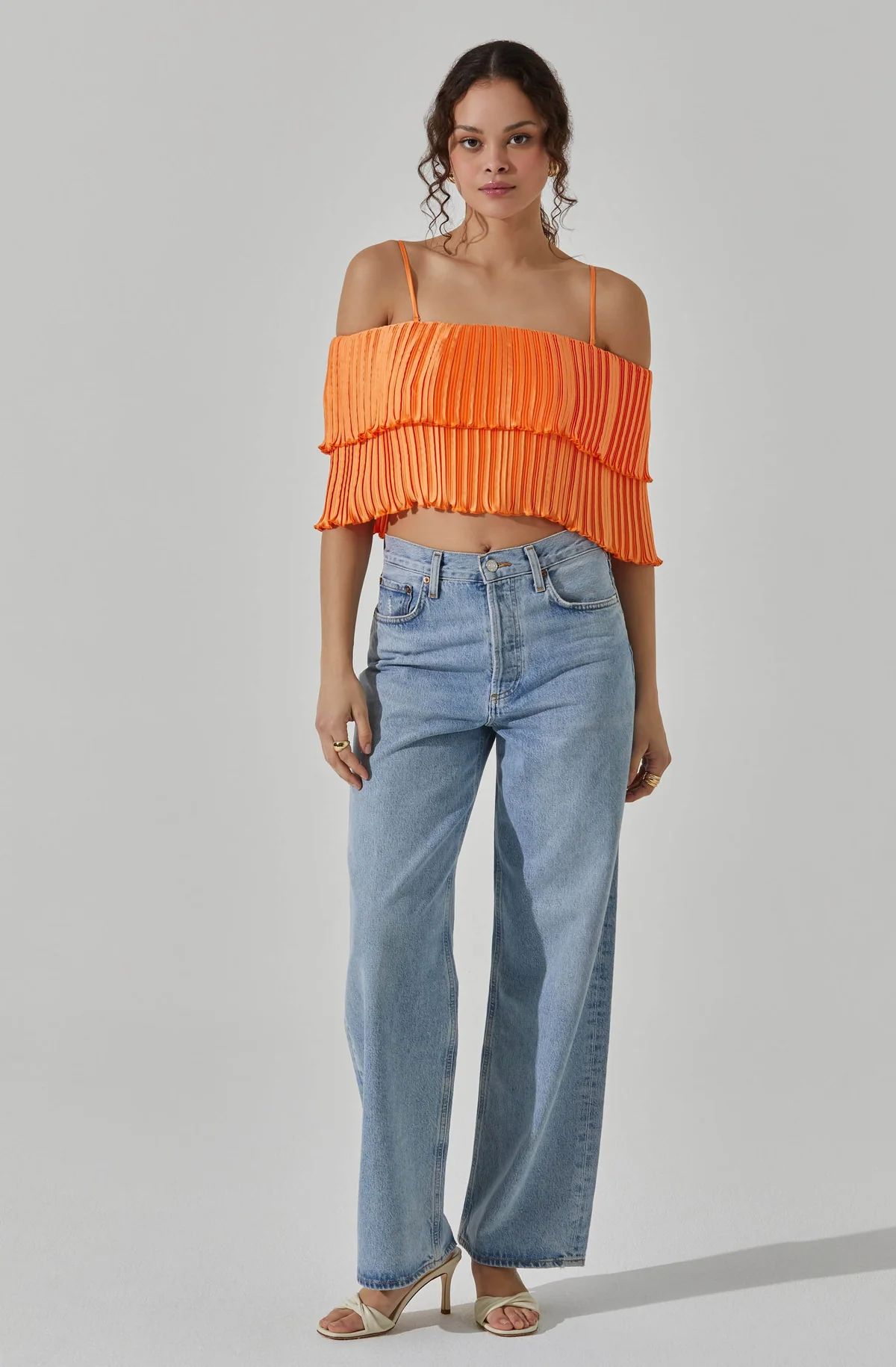 Pleated Tier Top | ASTR The Label (US)