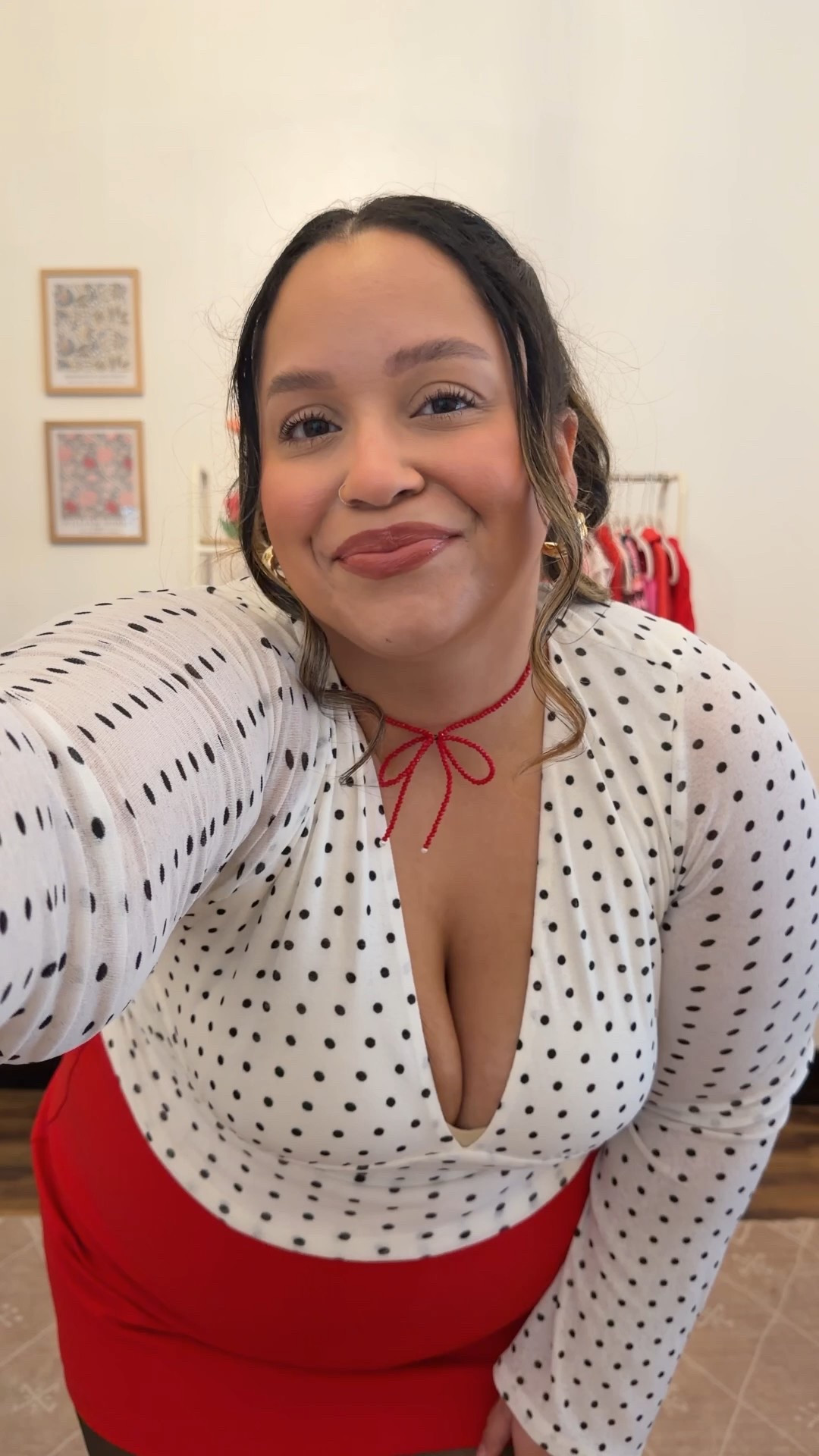 10 of 10 Days of Valentine’s Day Outfits 
Polka dot top , mini skirt with fleece lined tights! 
Top - XL
Skirt - XXL
Leggings- XXL

#LTKgrwm #LTKPlusSize #LTKValentine