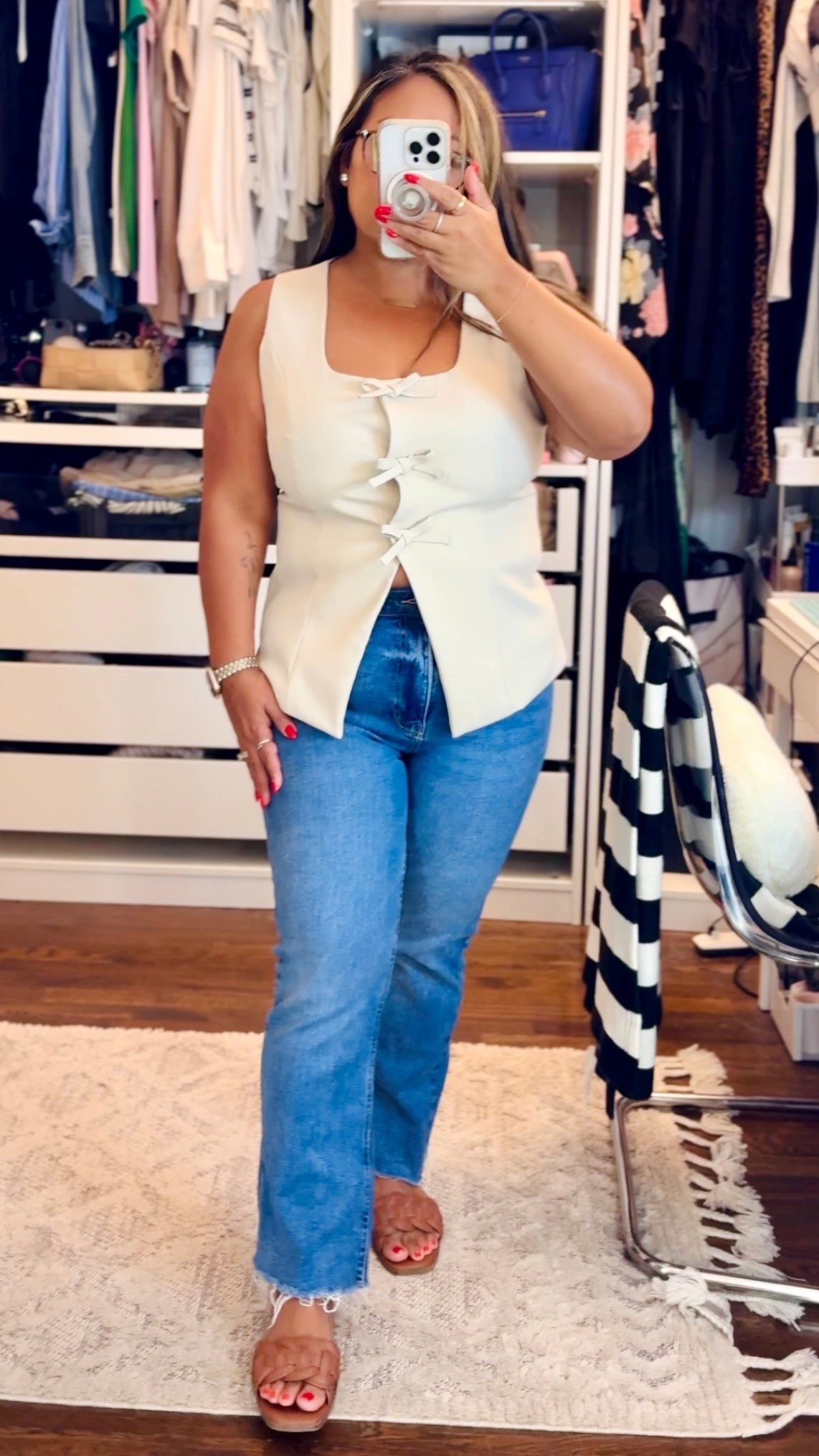 Love this bow vest 🎀

#LTKPetite #LTKStyleTip #LTKWorkwear